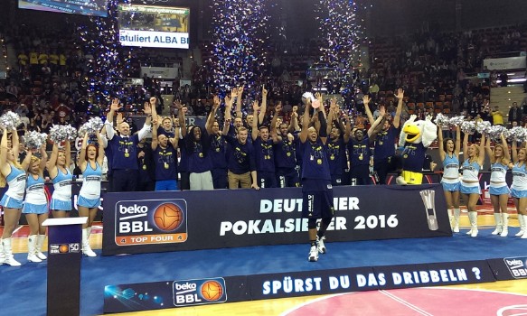 Winner of the German Basketball Cup 2016 Copyright: ALBA BERLIN