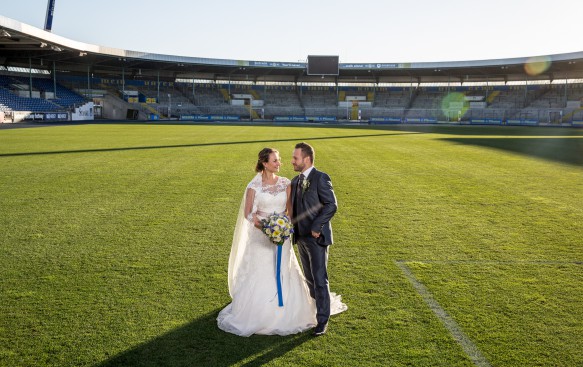 Heiraten im Eintracht-Stadion