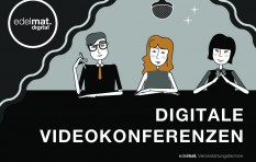 Flyer Digitale Videokonferenzen